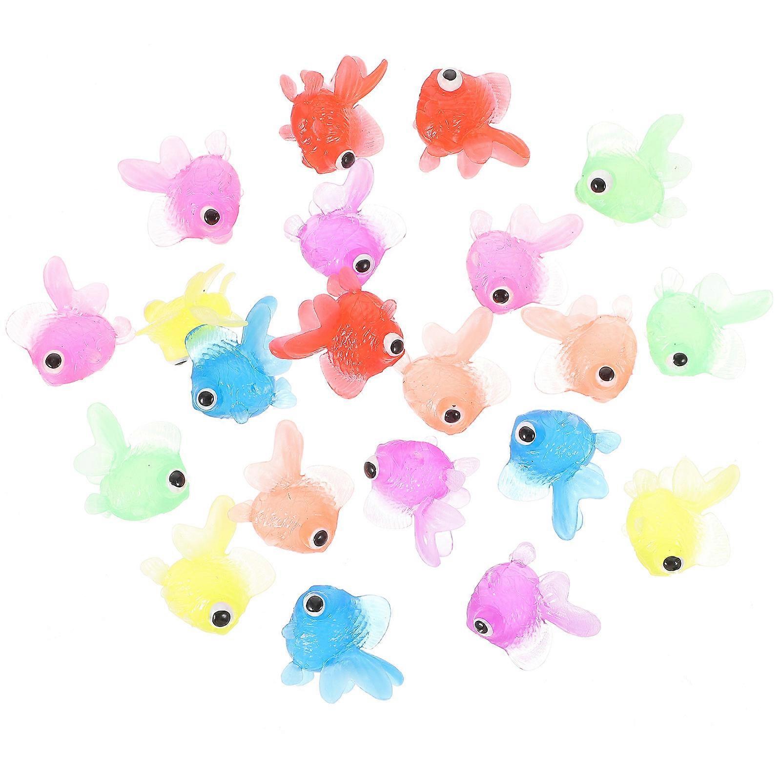 Assorted Color Rubber for Kids Realistic Design Lightweight Perfect for Fish Tank