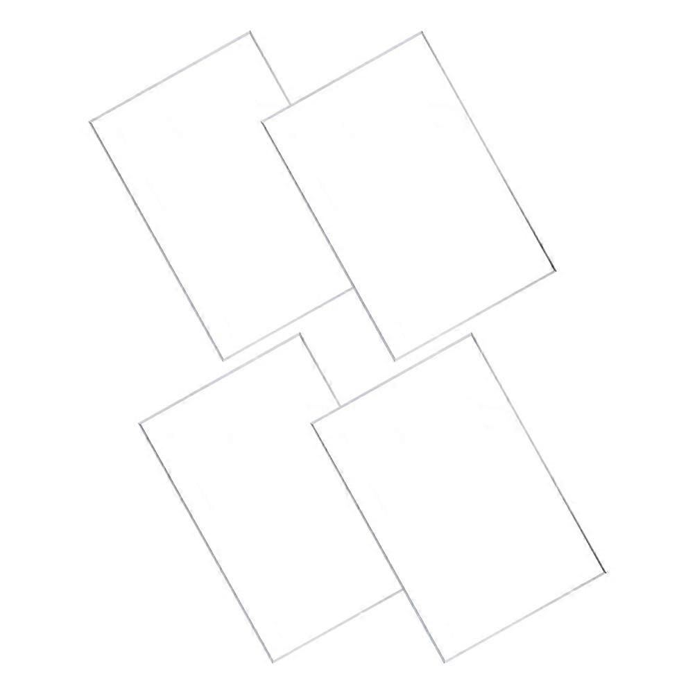 Clear Acrylic Sheets for DIY Projects with Easy Cutting and Painting Features Transparent