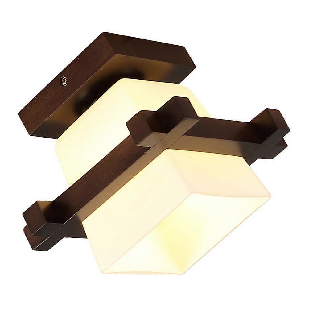 Flush Mount Ceiling Light Creative Design For Living Room Corridor Stairs Balcony 20x20cm Glass 1Pack