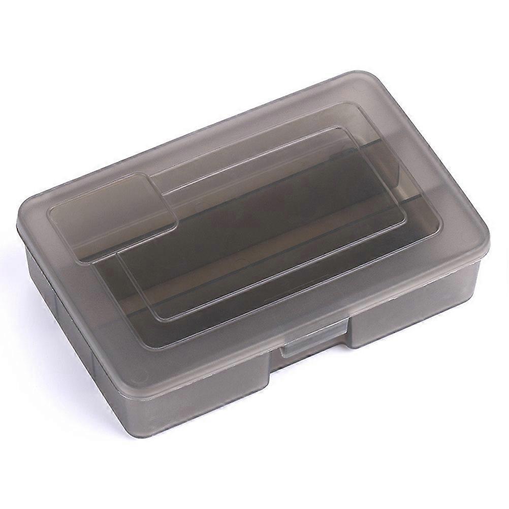 Small Waterproof Fishing Box Portable Fishing Tool Boxes 14.5*9.5*3.5cm Transparent Storage 2Pcs