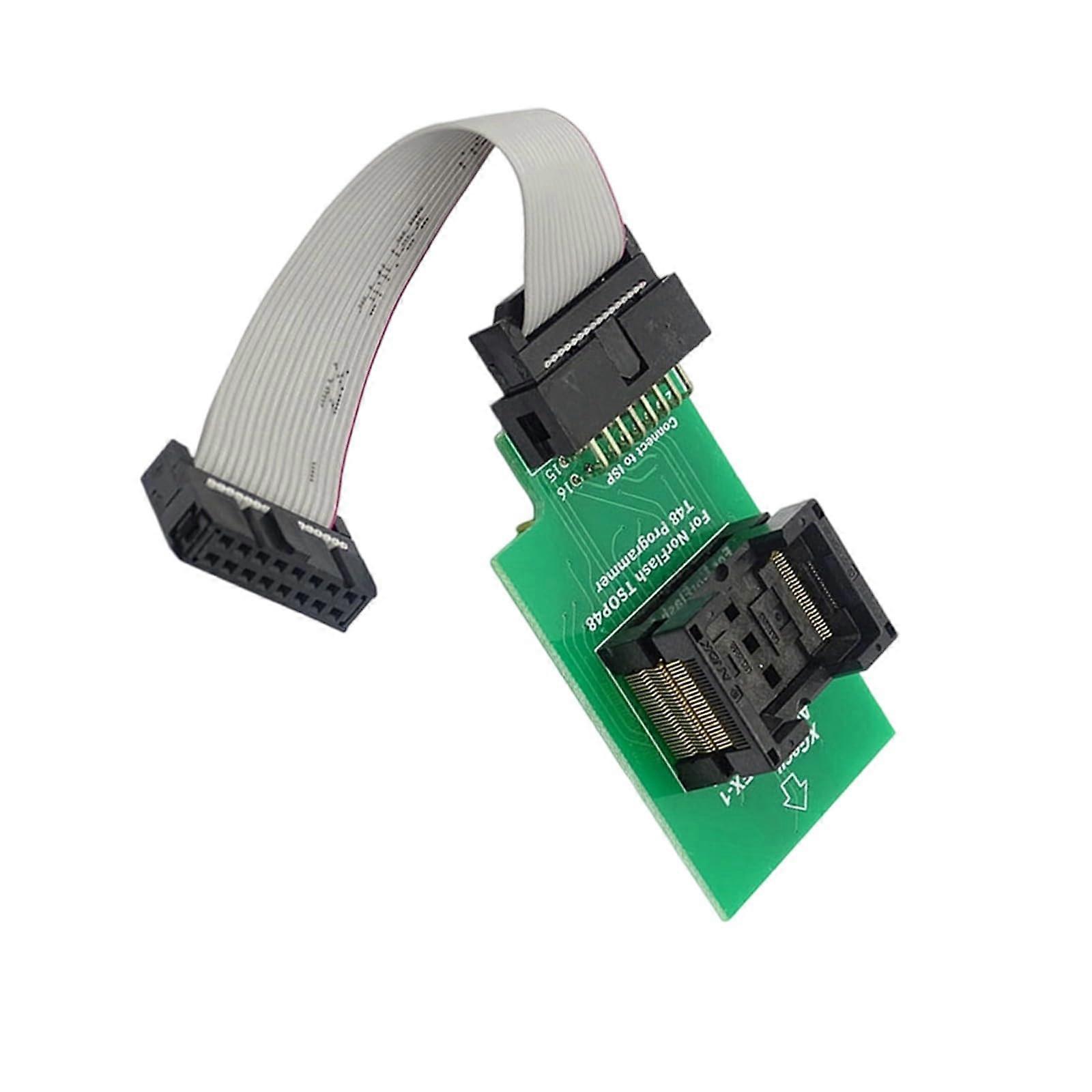 ADP_F48_EX-1 Adapter for T48 Programmer TL866-3G, High-Speed Chip Programming Tool, Enhanced Stability and Efficiency