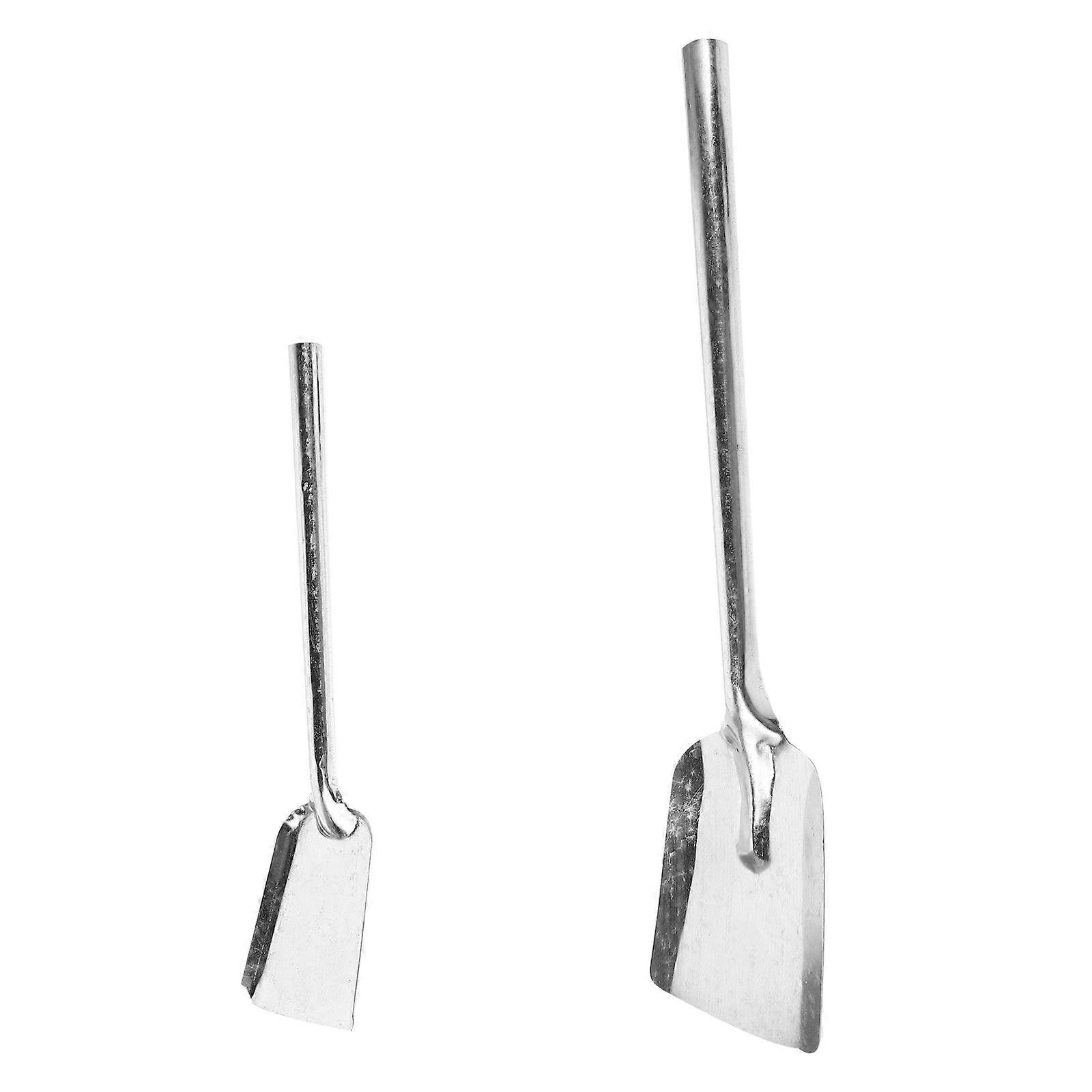 2pcs Multi Function Metal Fireplace BBQ Charcoal Oven Ash Set