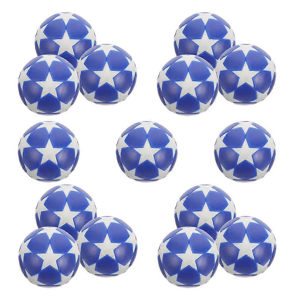 Durable Plastic Foosball Table Balls for Game Use Blue Bright Color Fits Most Tables