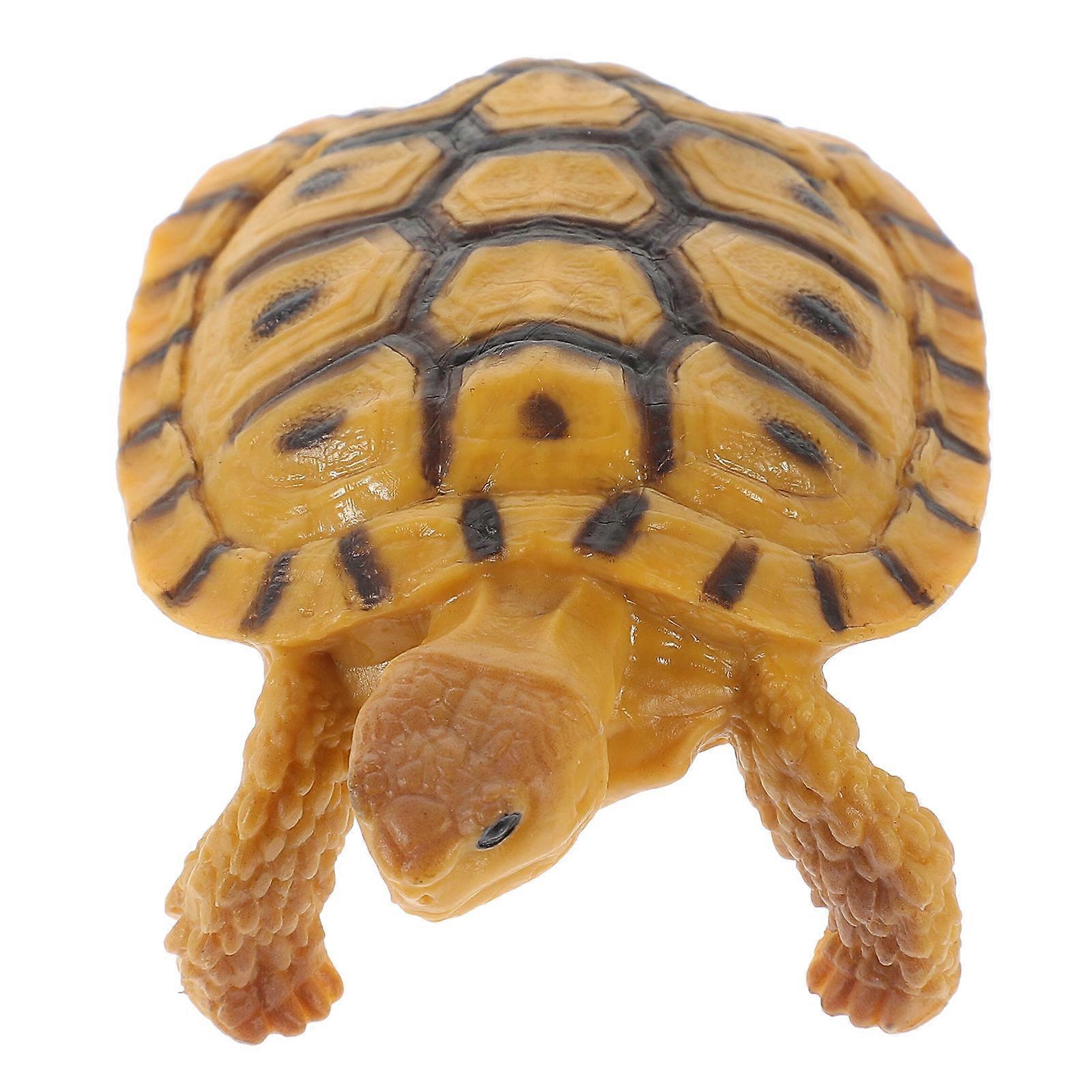 Simulated Turtle Model Plastic Turtle Figurine Educational Tool For Children 1Pc