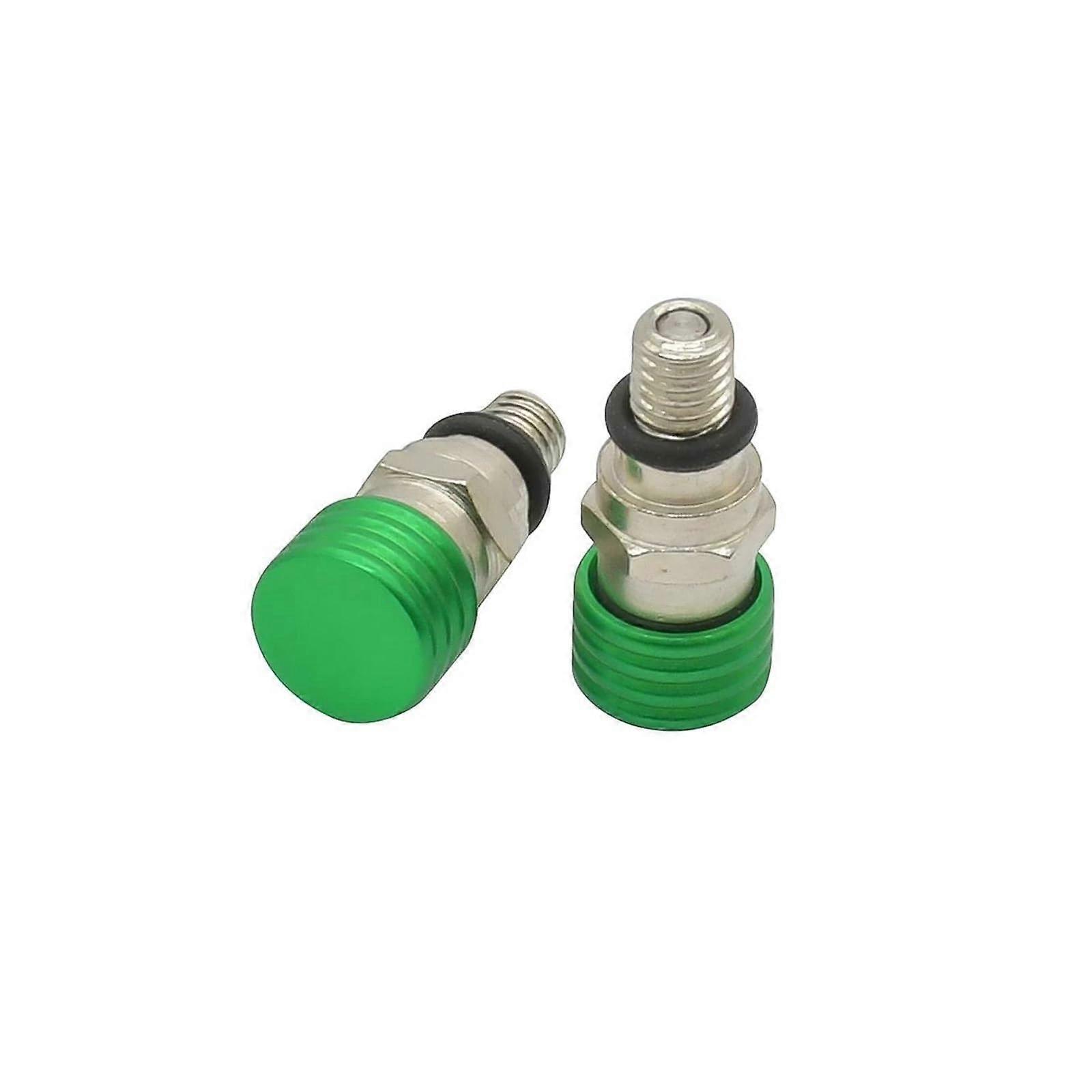Luftentlueftungsventil Motorcycle For CRF450R 2002-2012 And CRF450X 2005-2015 M5x0.8 Fork Vent Valve Green