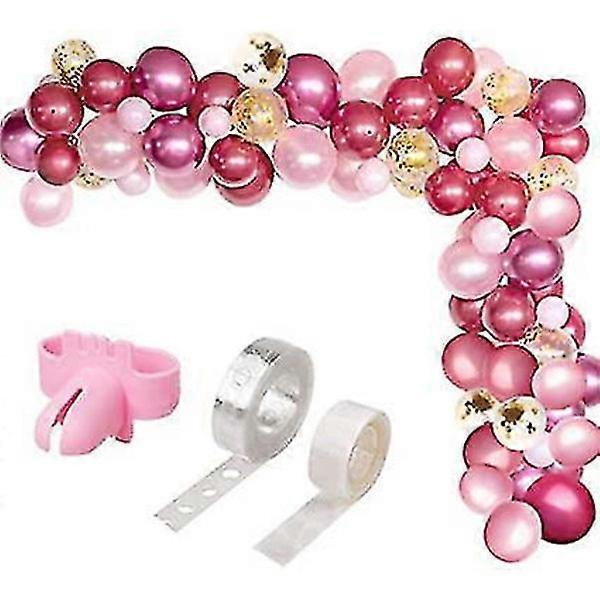 Balloon arch and garland kit 16ft strip tape tying tool 100 glue dots
