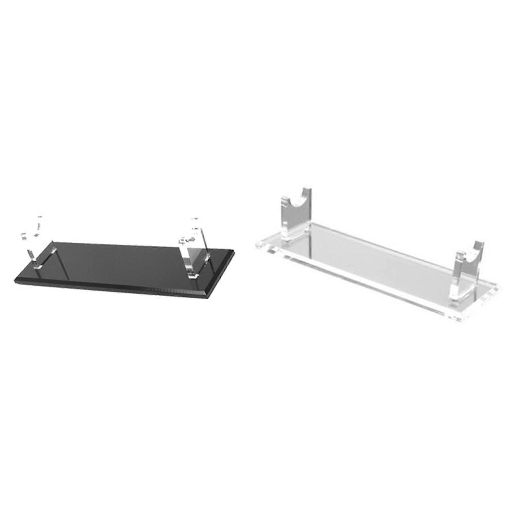 2x Acrylic Lightsaber Stand Acrylic Display Stand Decorative Sword Display Holder for Display the on