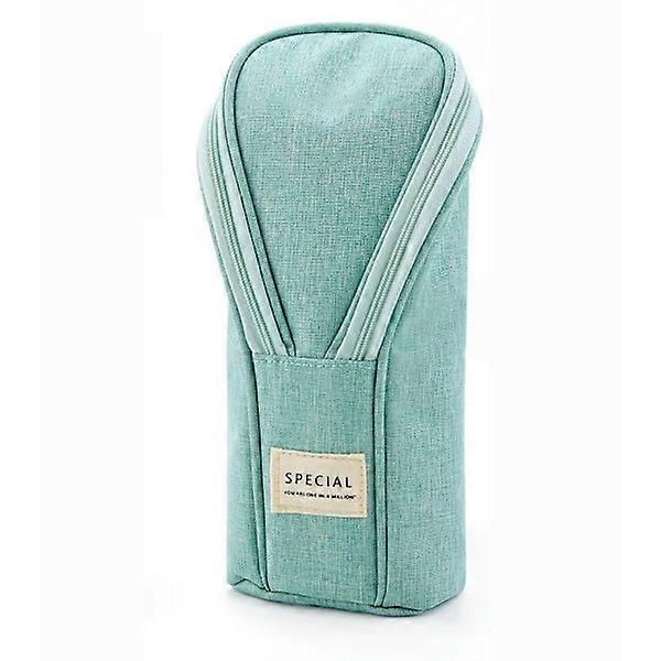 Multifunctional Creative Three-Dimensional Case in Solid Color Large Capacity (Mint Green)