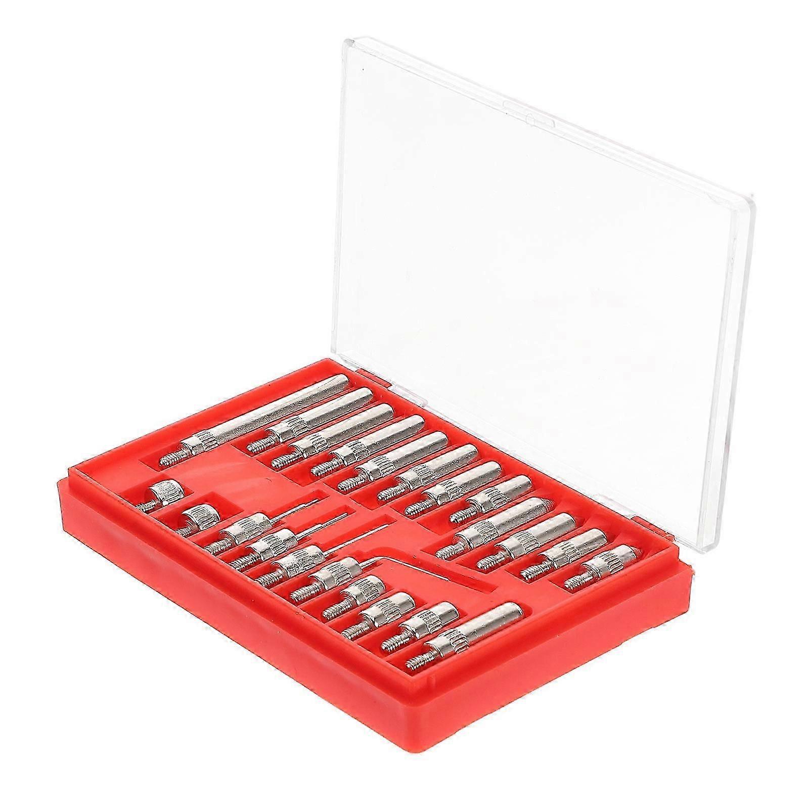 Dial Indicator Point Tip Set Precision Measurement Measuring Instruments Accessories Silver Metal 1Set