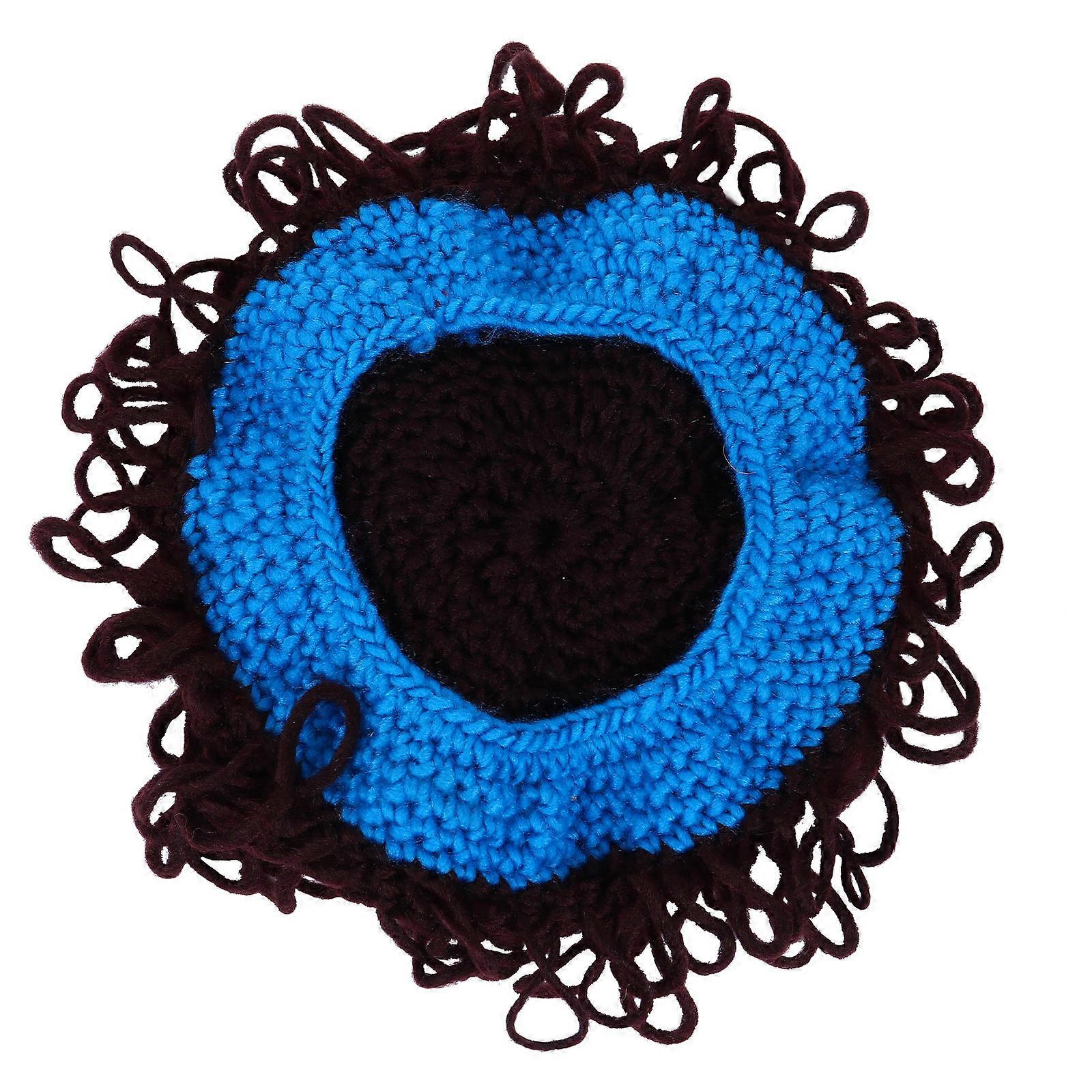 Children's Woolen Wig Hat, Workmanship for Festive Use