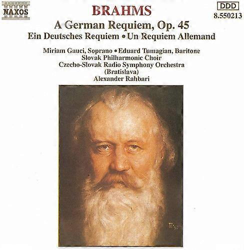 Alexander Rahbari - German Requiem  [COMPACT DISCS] USA import