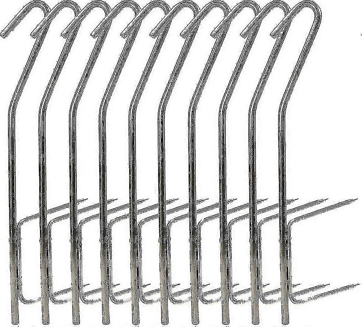 10 Pcs Incense Hookssmoking Fish Hooks For Bbq Smokers