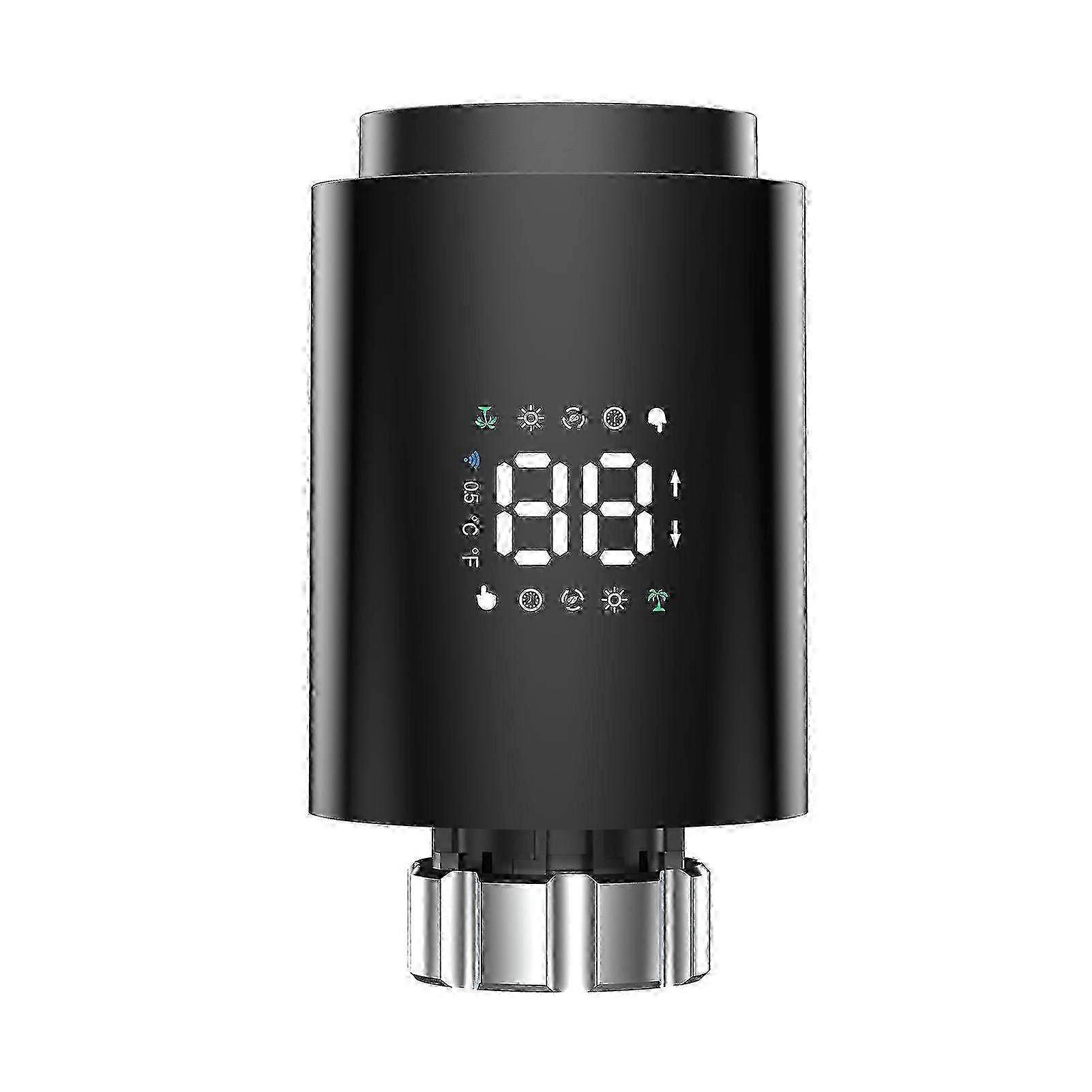 Thermostatic Radiator Valve Smart Radiator Valve Intelligent Thermostat Valve LED Display Supporting Mobile App Control Radiator Controller