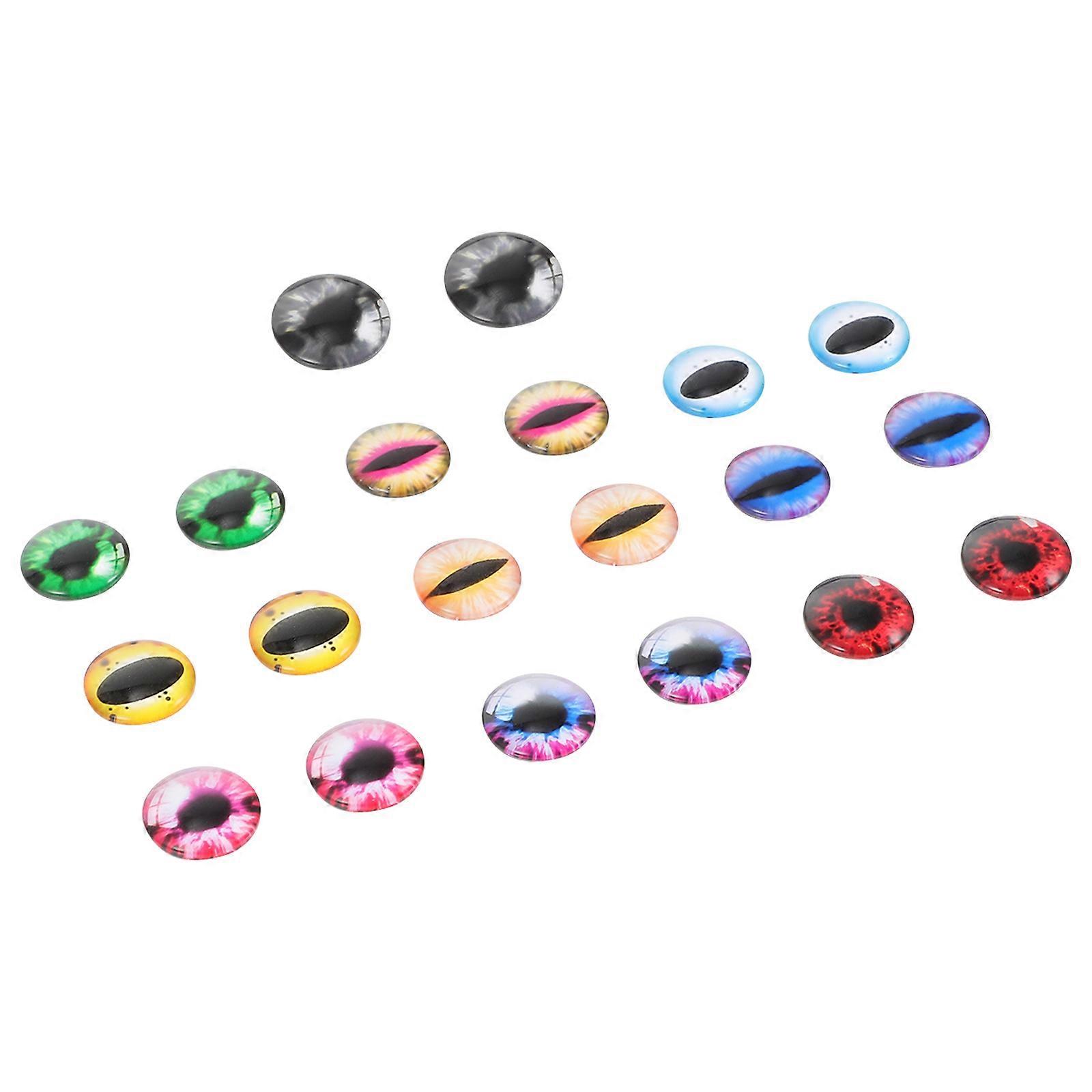 20Pack Gems Glass Patch Safe And Durable DIY Accessories For Doll Decoration