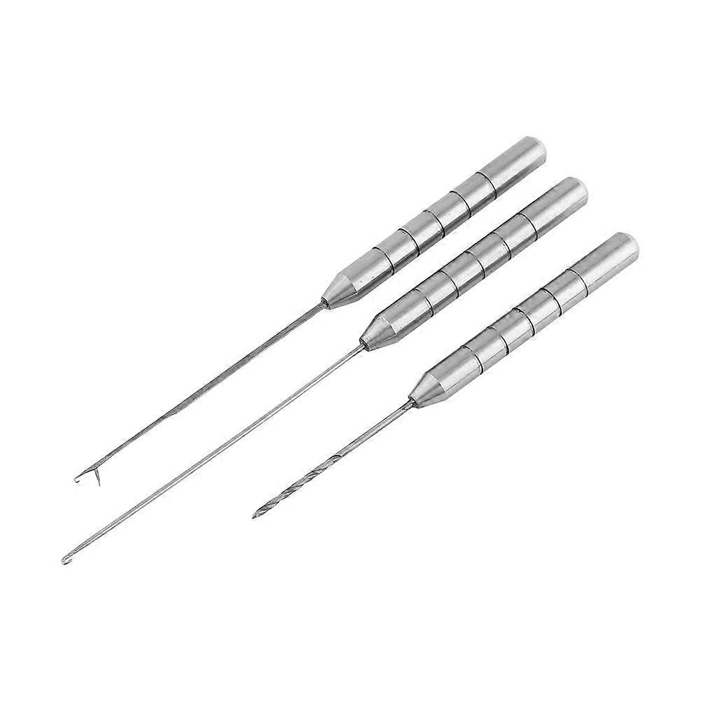 Fishing Bait Needle Set, Aluminum Alloy Fish Bait Tool, Rig-Making DIY Hand Tool for Custom Rigs and Tackle