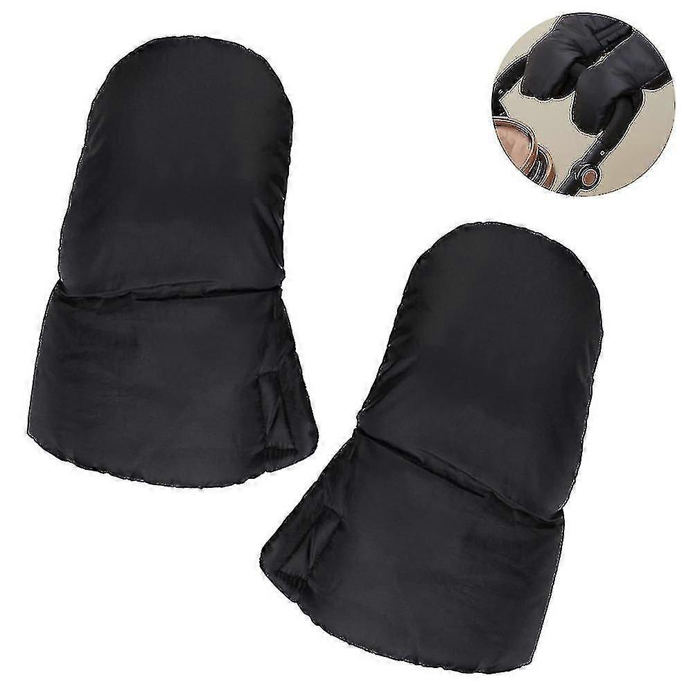 Universal Stroller Gloves - Waterproof Winter Hand Muffs for Prams & Shopping Carts