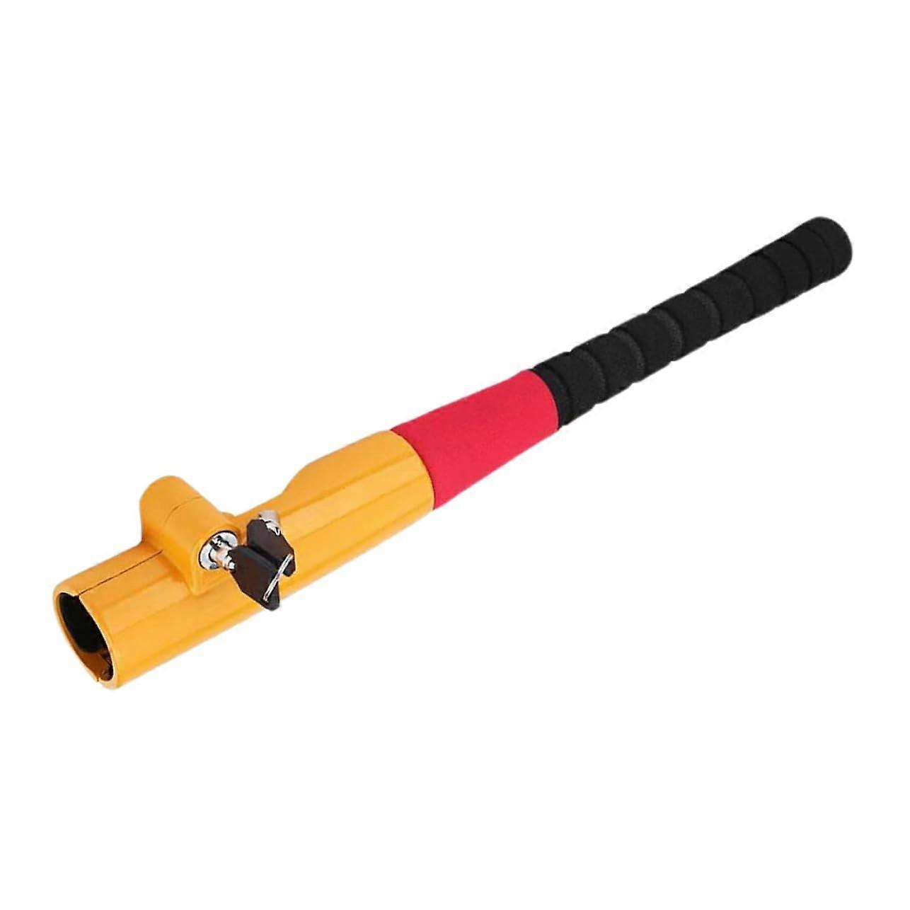 Steering Wheel Lock Adjustable Key Locking Device Universal Carbon Chain Anti-Theft Protection for Cars