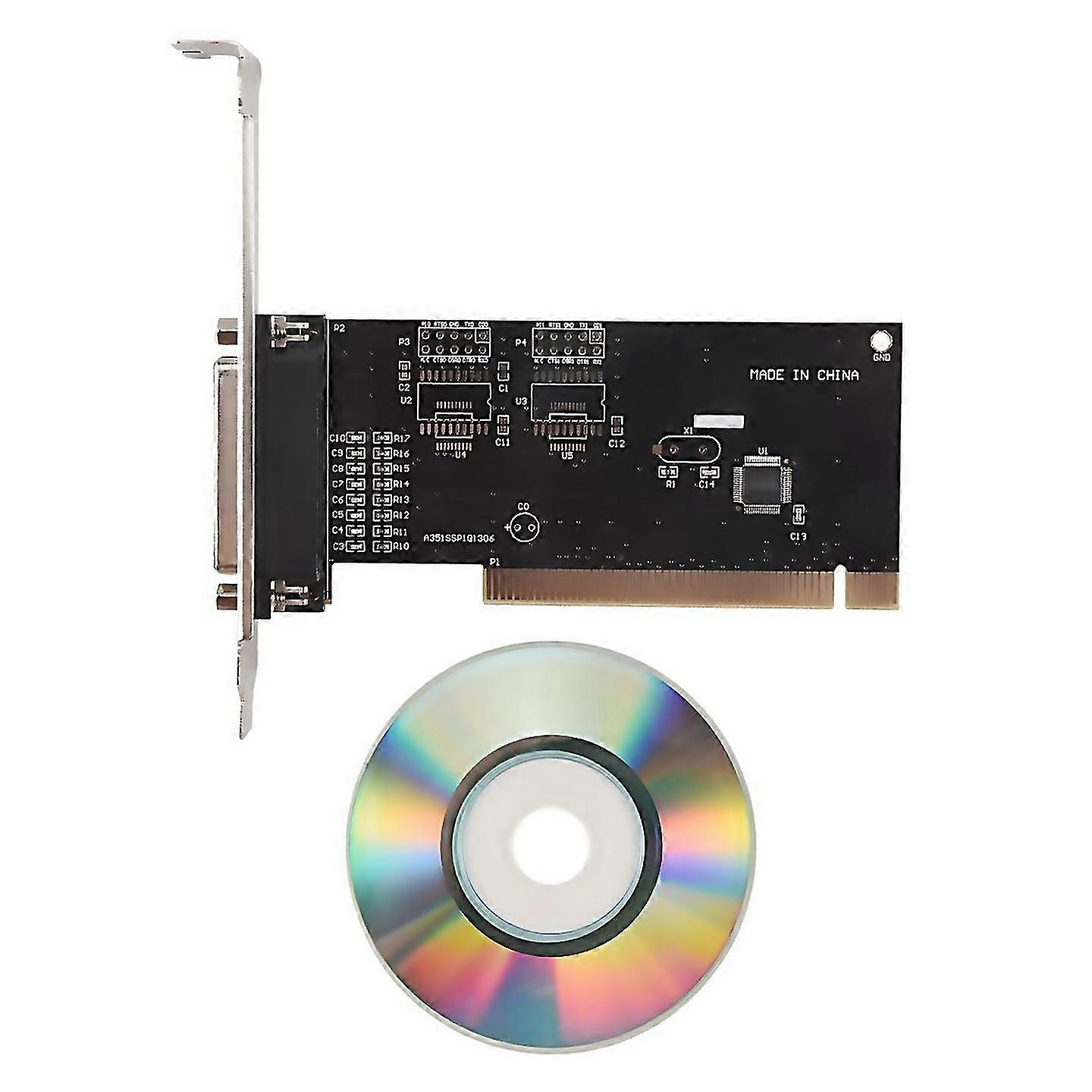 För 25-stifts parallell PCI till parallell db25 skrivarportkontroller