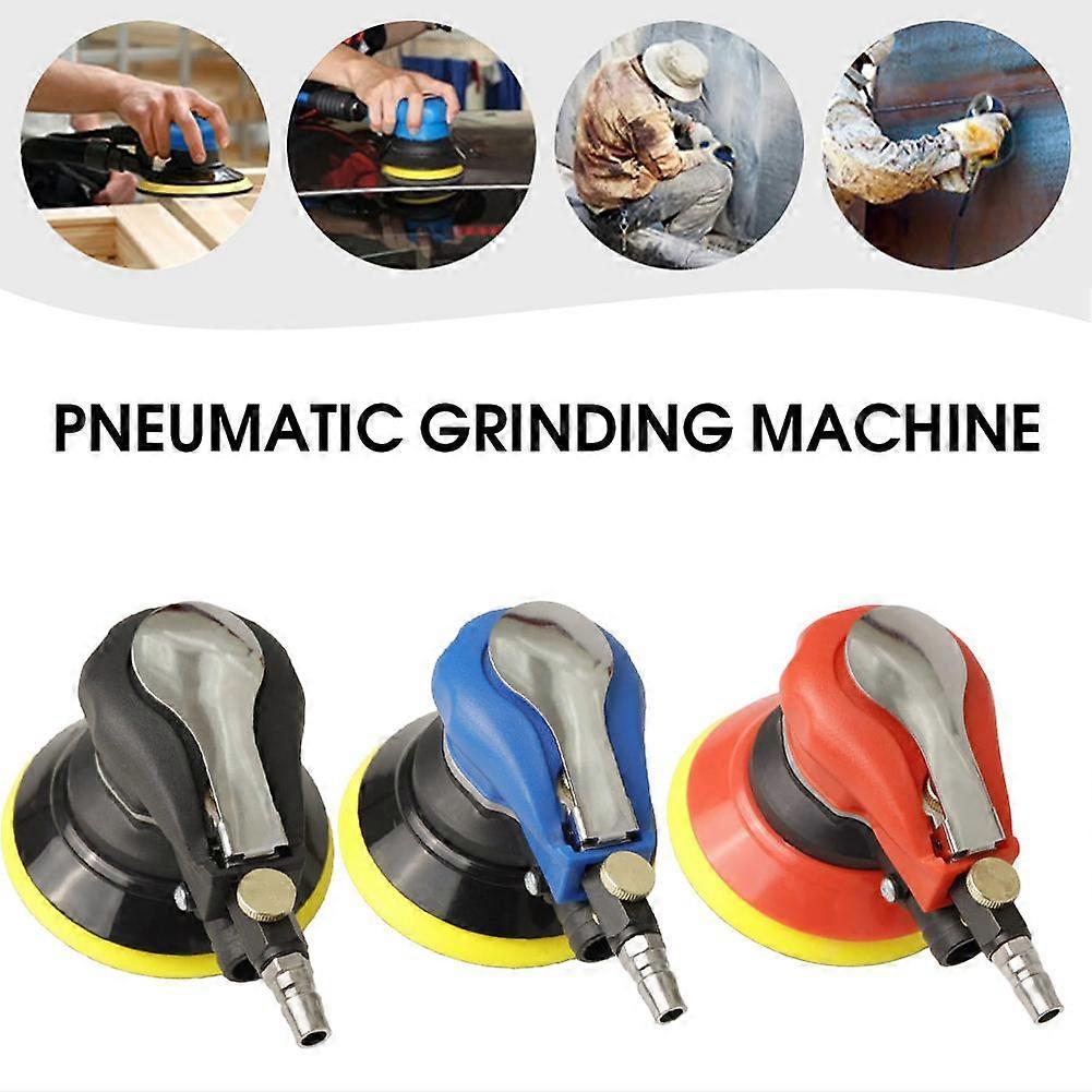 High Performance Durable Grinder Eccentric Reliable Round Pneumatic 5'' Sander Compact Machine Polisher Air Sanding Modern