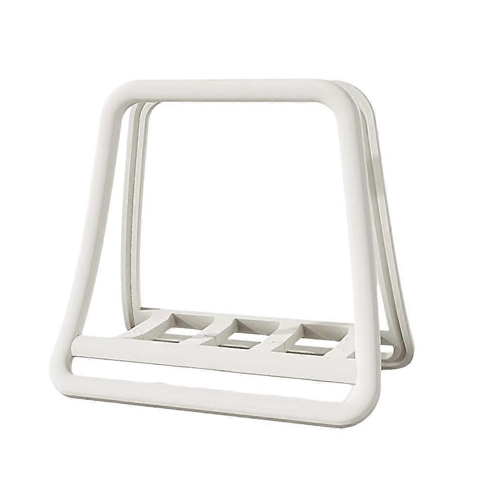 Vertical Laptop Stand Space Saving Gravity Foldable Holder for Desk Organizer