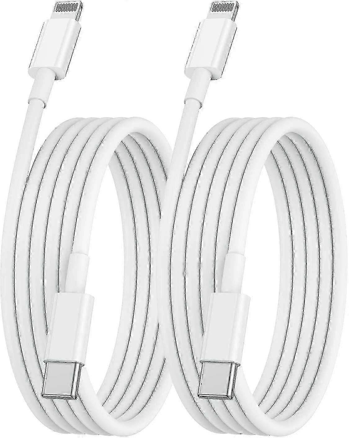 2-Pack USB-C to Lightning Cable 2m Fast Charging for ,  - Compatible with  USB-C Charger