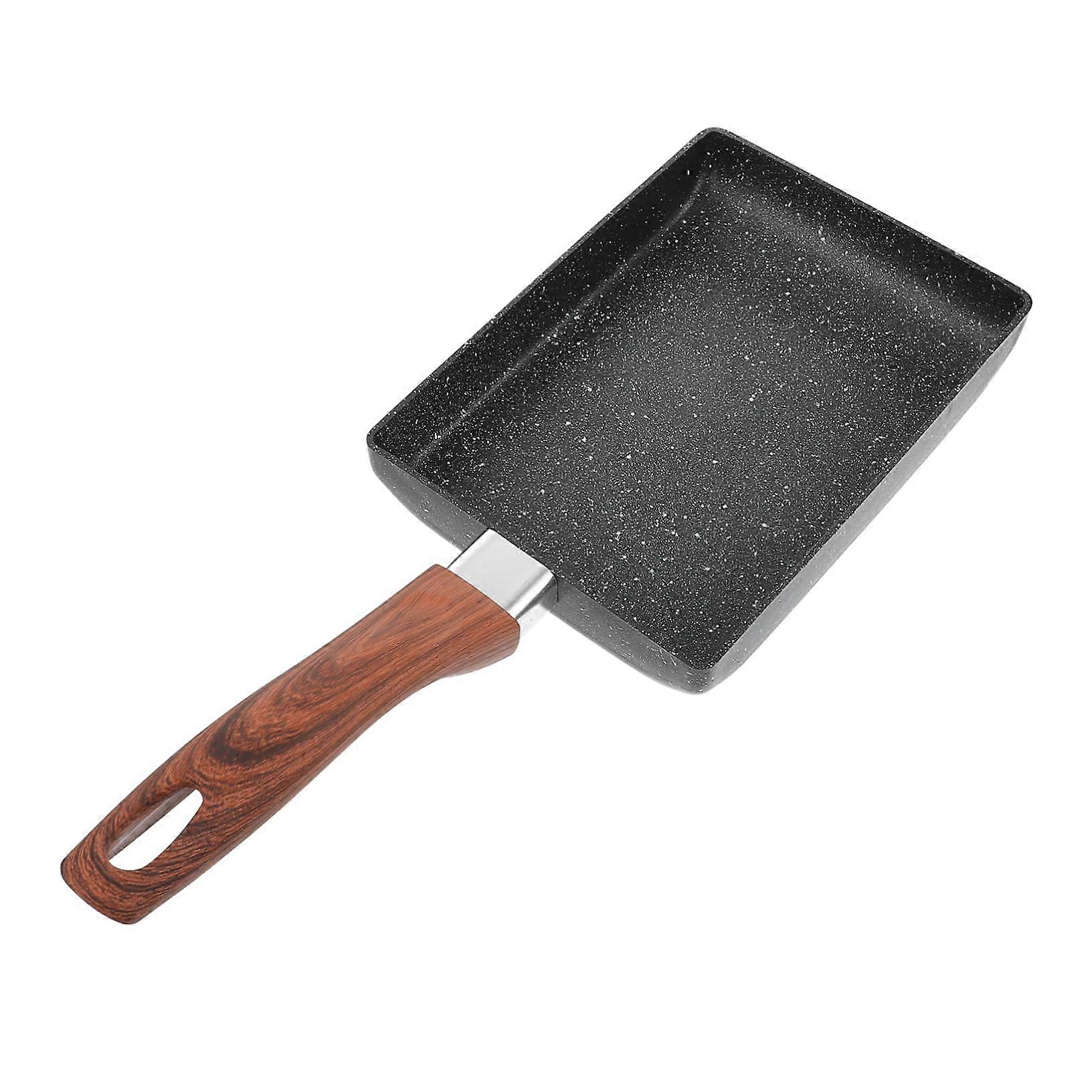 Non-Stick Omelette Pan for Induction Hob, Small Pancake Frying Pan, Poached Egg Maker, Breakfast Cookware