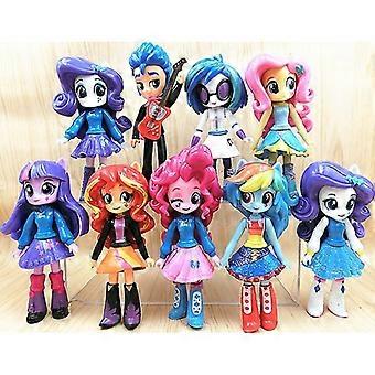 9 st My Little Pony Equestria Girls Mall Collection Minidockor
