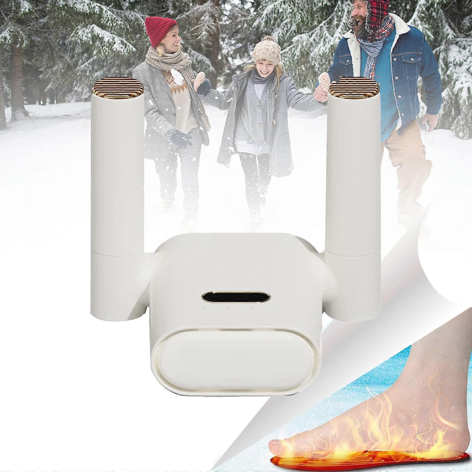 Electric boot dryer and glove warmer with hot air blower Shoe dryer for work boots, shoes, gloves, hats, and socks.