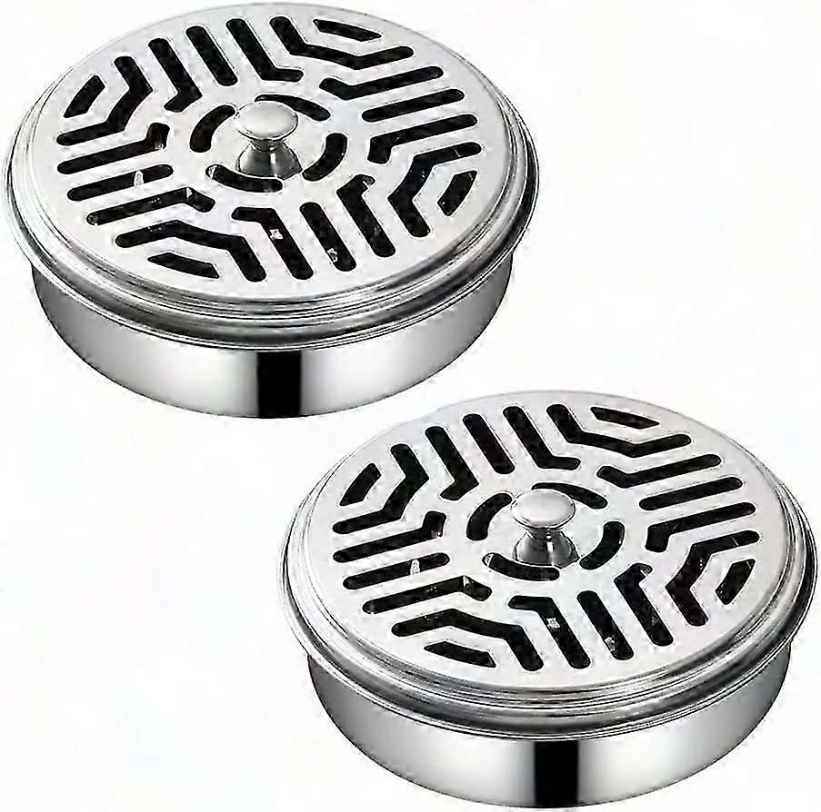 2-Pack Collapsible Silicone Colanders for Pasta & Vegetables - Space Saving (Green & Red)