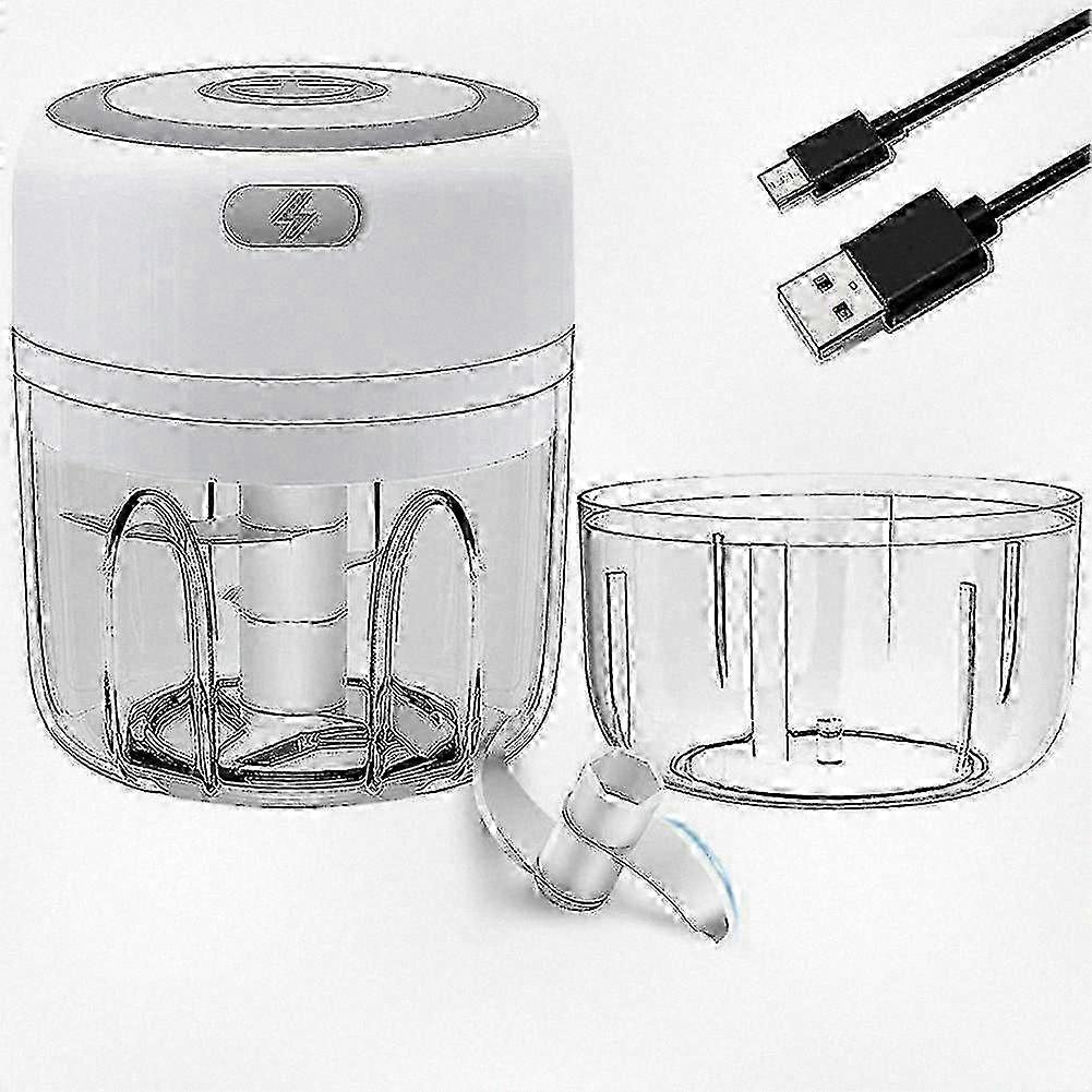 Versatile Electric Chopper for Garlic, Onion, and More - Effortless Meal Prep Solution
