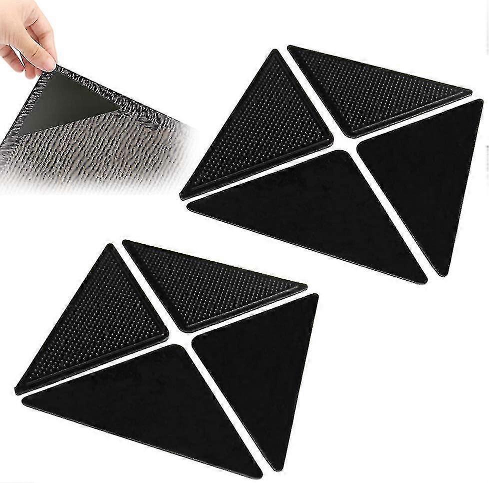 Rug Gripper Carpet 8-Piece Set: Anti-Slip Rug Pads for Floor Protection & Secure Placement