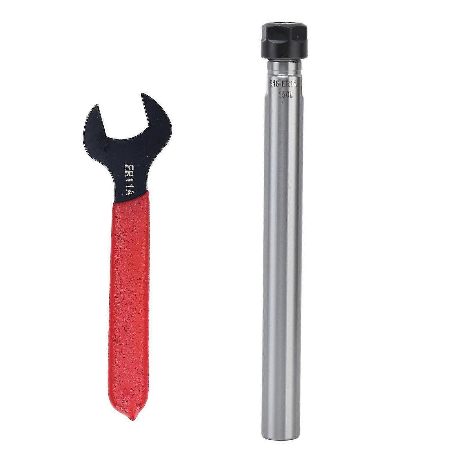 Straight Shank Tool Holder ER11 Collet Extension Rod CNC Lathe and Milling AccessoriesC16?ER11A?150L 150mm