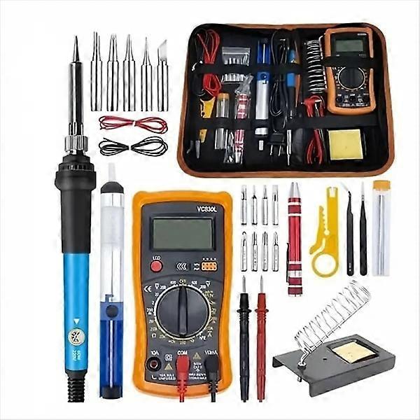 Digital Multimeter, 18 Pcs Set, Automatic Digital Multimeter, Professional Electric Tester