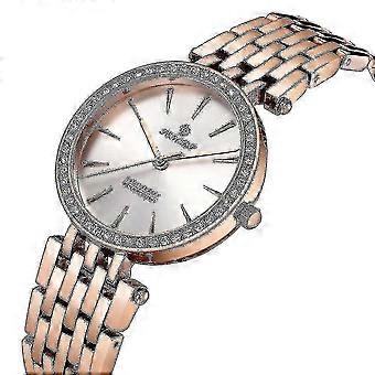 Sn108 Modische Damenarmbanduhr Kristall Ultra Dünn Voll