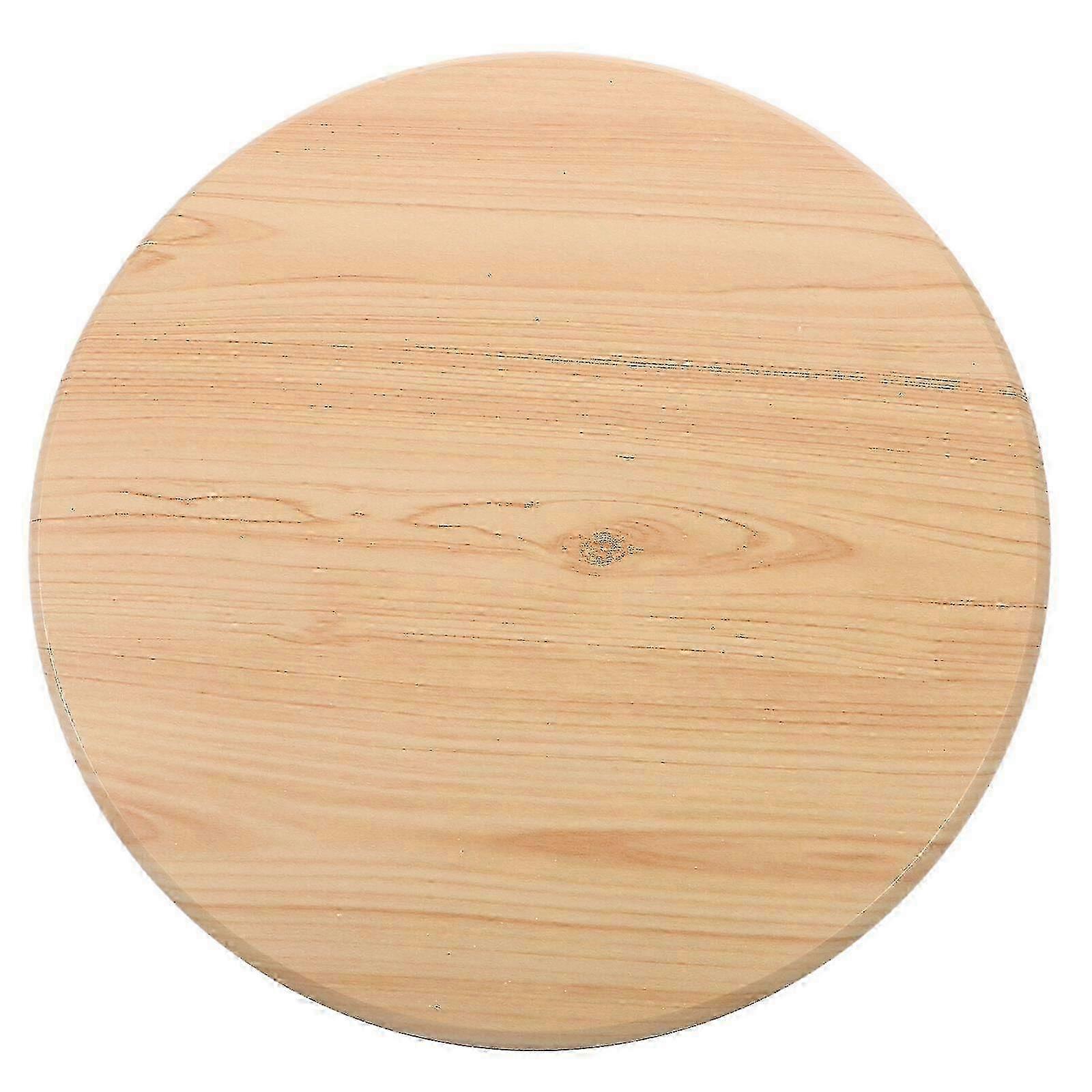 Asiento de taburete redondo de madera de repuesto para taburete de bar de cantimplora