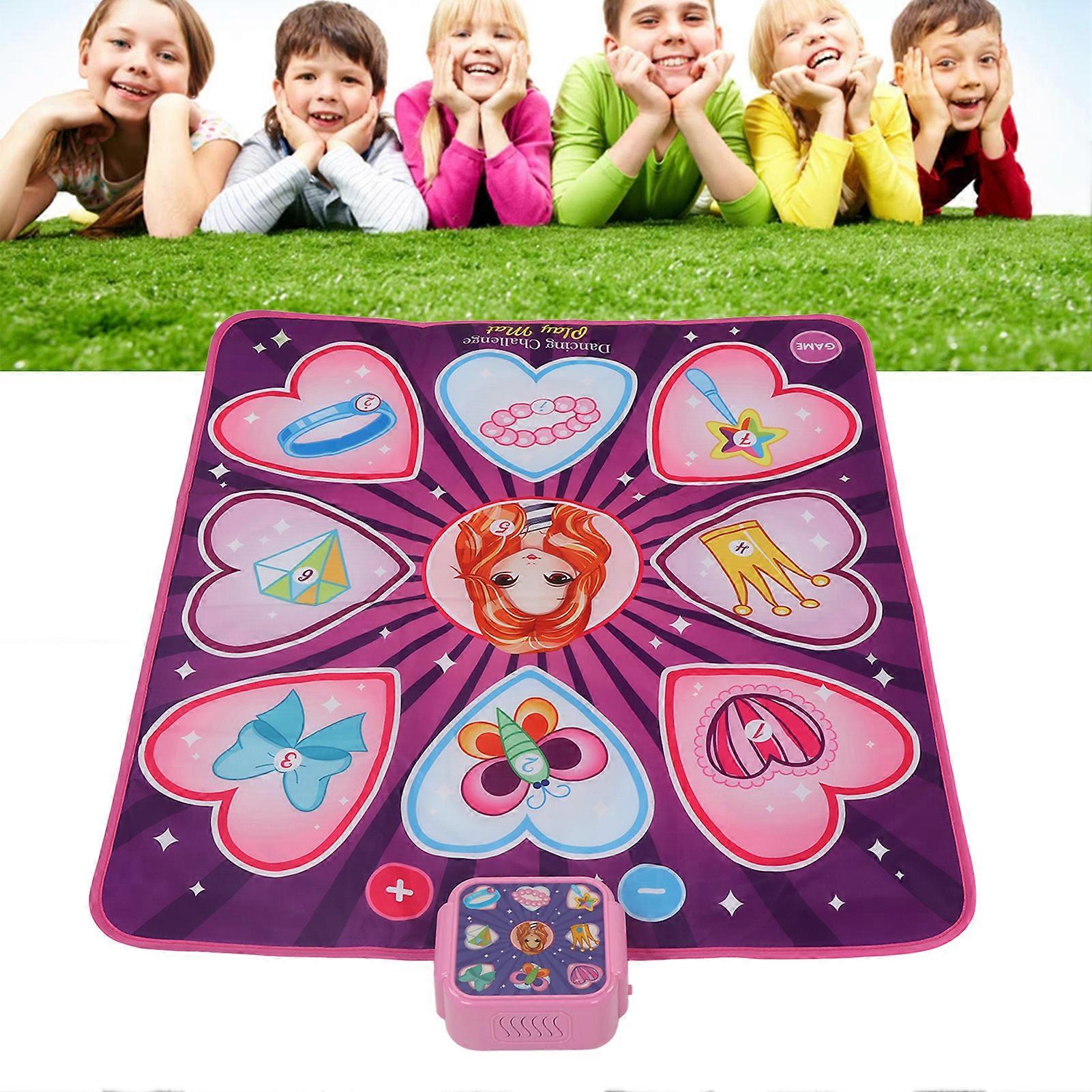 Kids Electronic Folding Dance Mat with Music, Plastic & Polyester