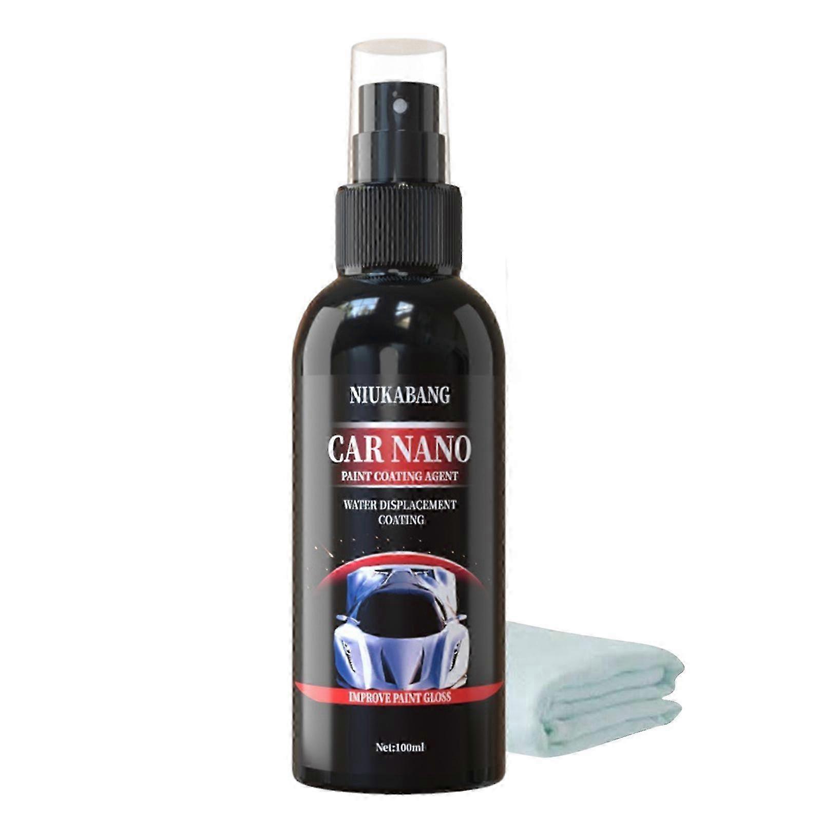 suitable for car hydrophobic nano coating spray for window glass auto polish with towel