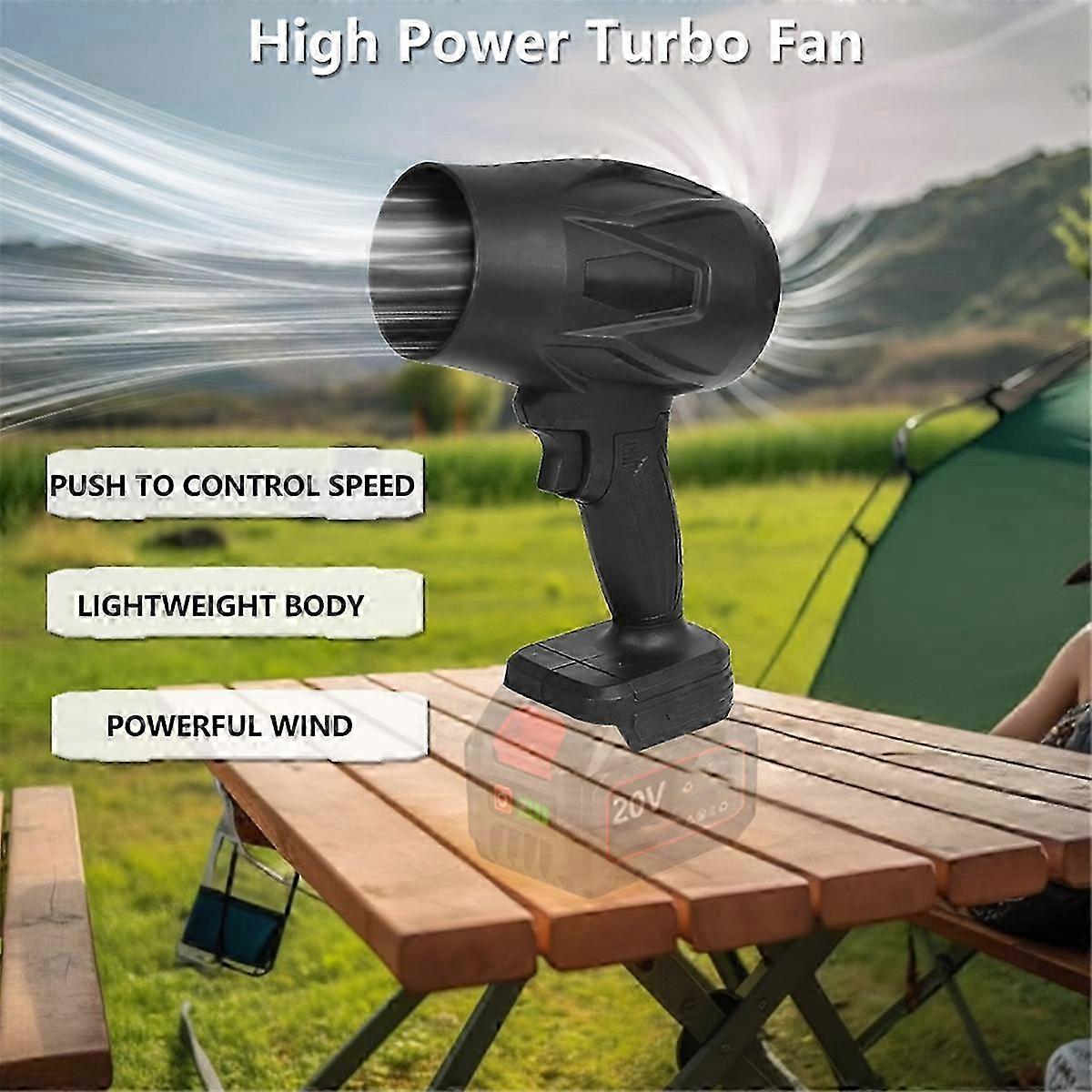 High Power Turbofan Leaf Blower Handheld Jet Fan(No Battery)