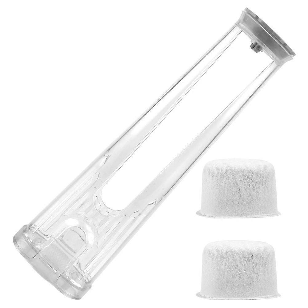 Kit Replacement, Water Filter Holder with 2pcs Water Filter Cartridges for Coffee Machines