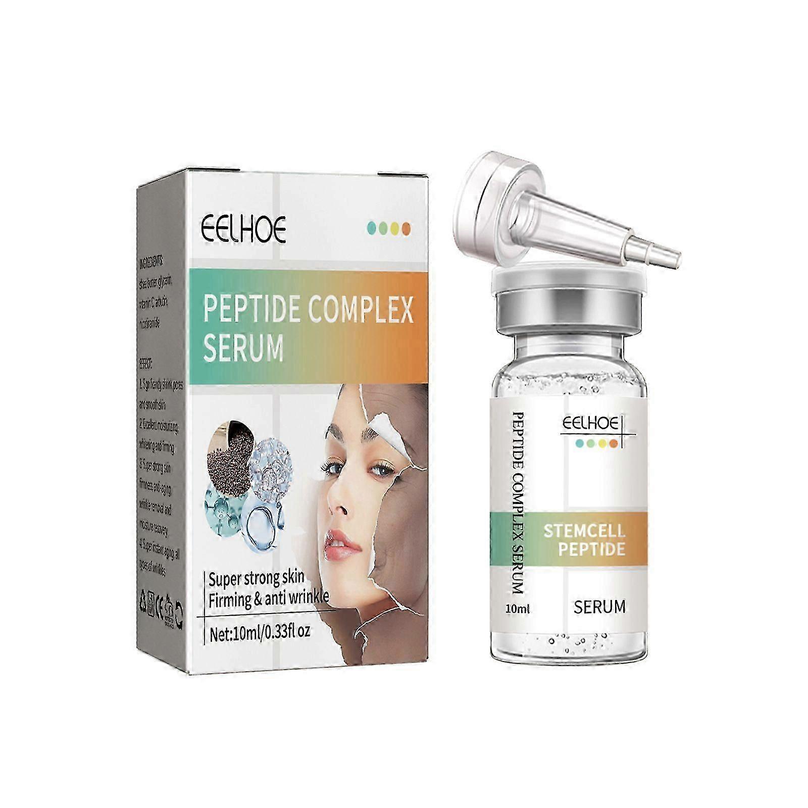 Peptide Complex Serum, Fade Out Fine Lines Wrinkles Neck Lines Moist Firming Skin Anti-Aging Essence