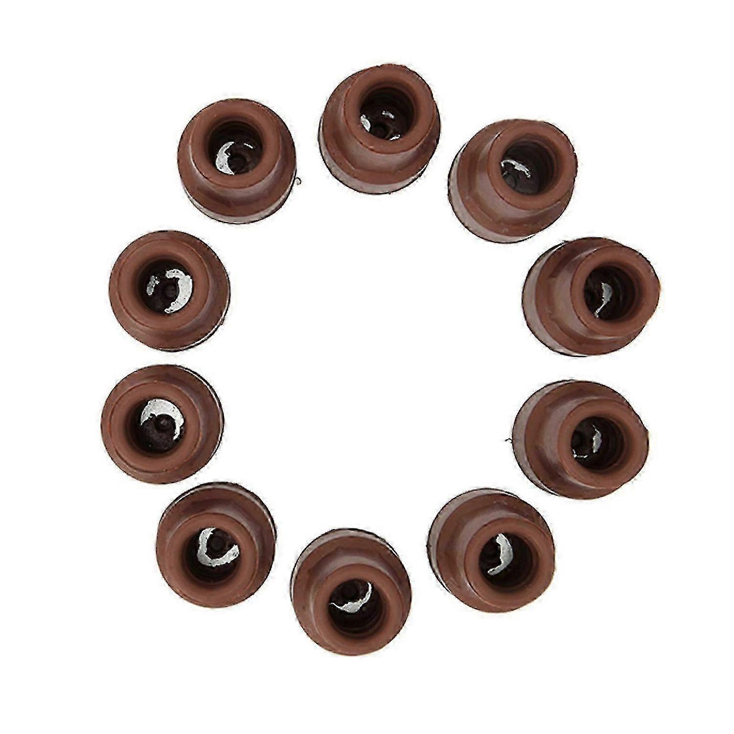 10 Pcs Slip-Proof Rubber Tips for 19mm Walking Canes and Crutches