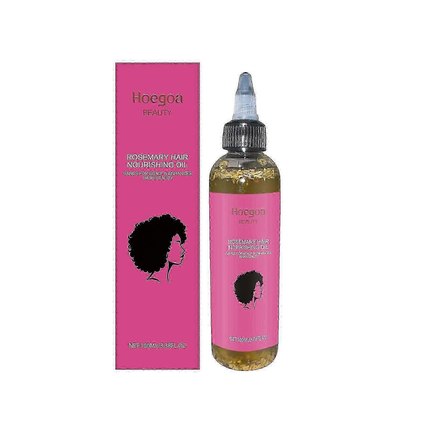 1-3x 100ml Rosemary Hair Nourishing Oil, Soothes, Softens Frizzy Hair, Makes Hair Smooth and Shiny