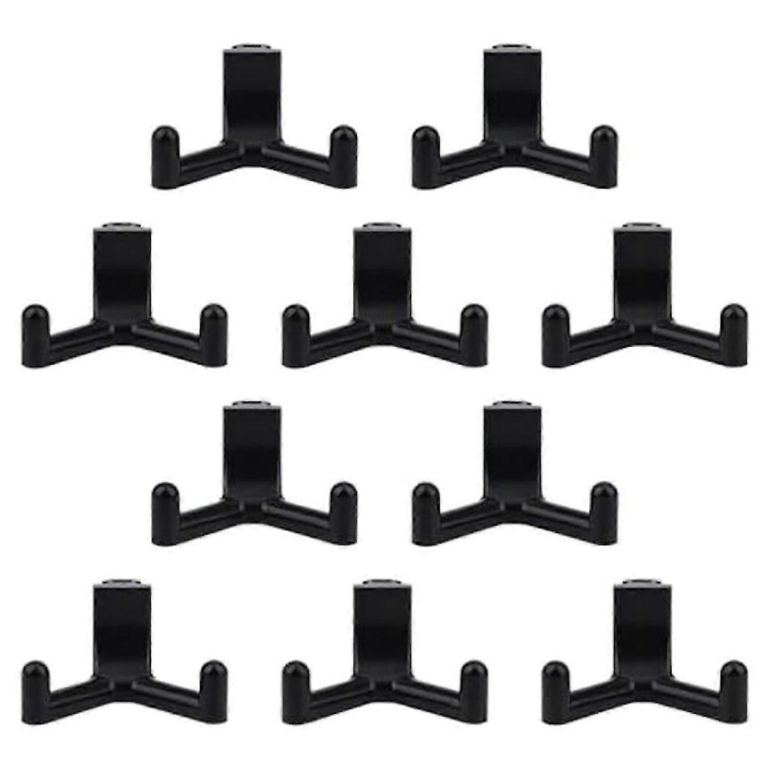 10pcs Tool Hooks for Shed,Plastic Garage Organization Tools