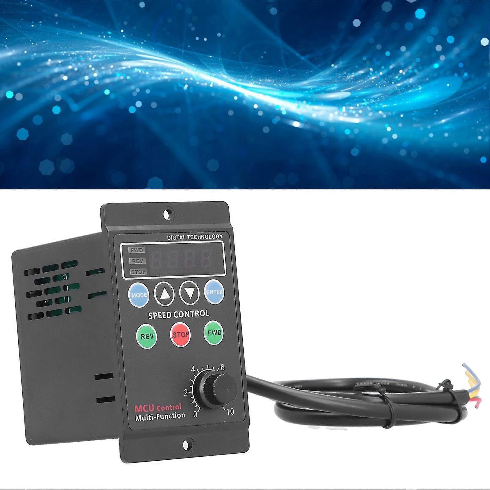 UX52 Digital Motor Speed Controller 220V AC 400W, 53x81mm