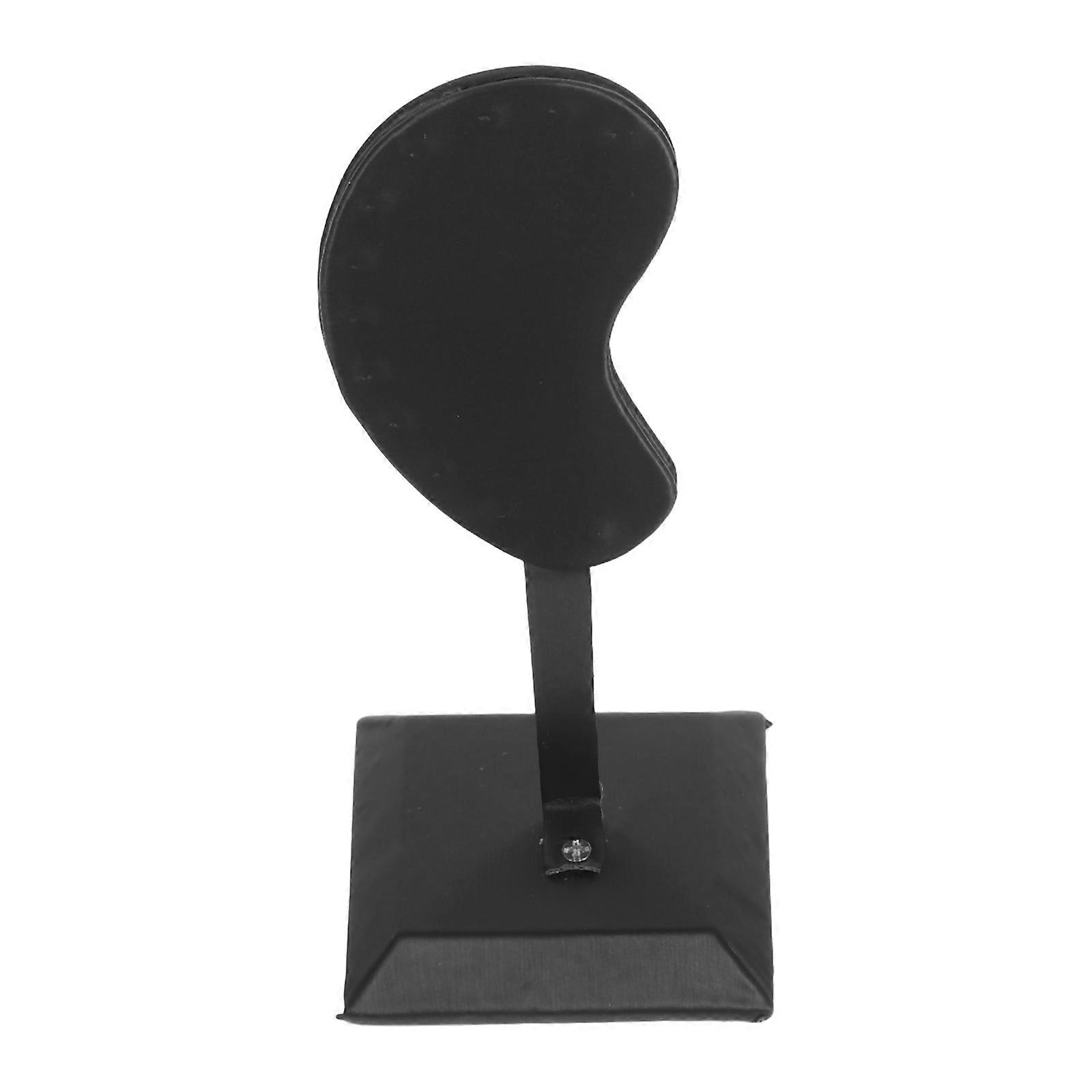 Earring Hanger Rack Jewelry Organizer for Showing 4Pcs Ear Stud Holders Black