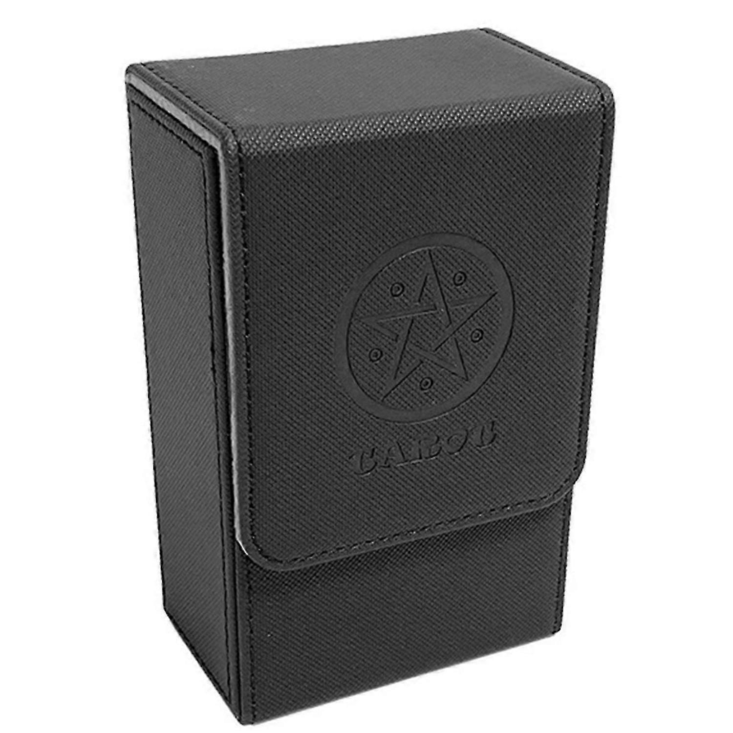 Black Tarot card storage box