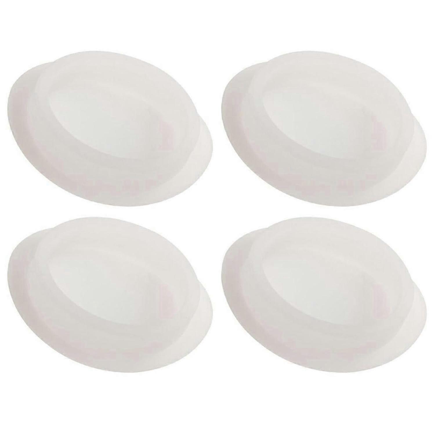 4pc Hole Plug Kit for Air Cooled Whole House Generators -Base Hole Adapter for Generac Whole House A