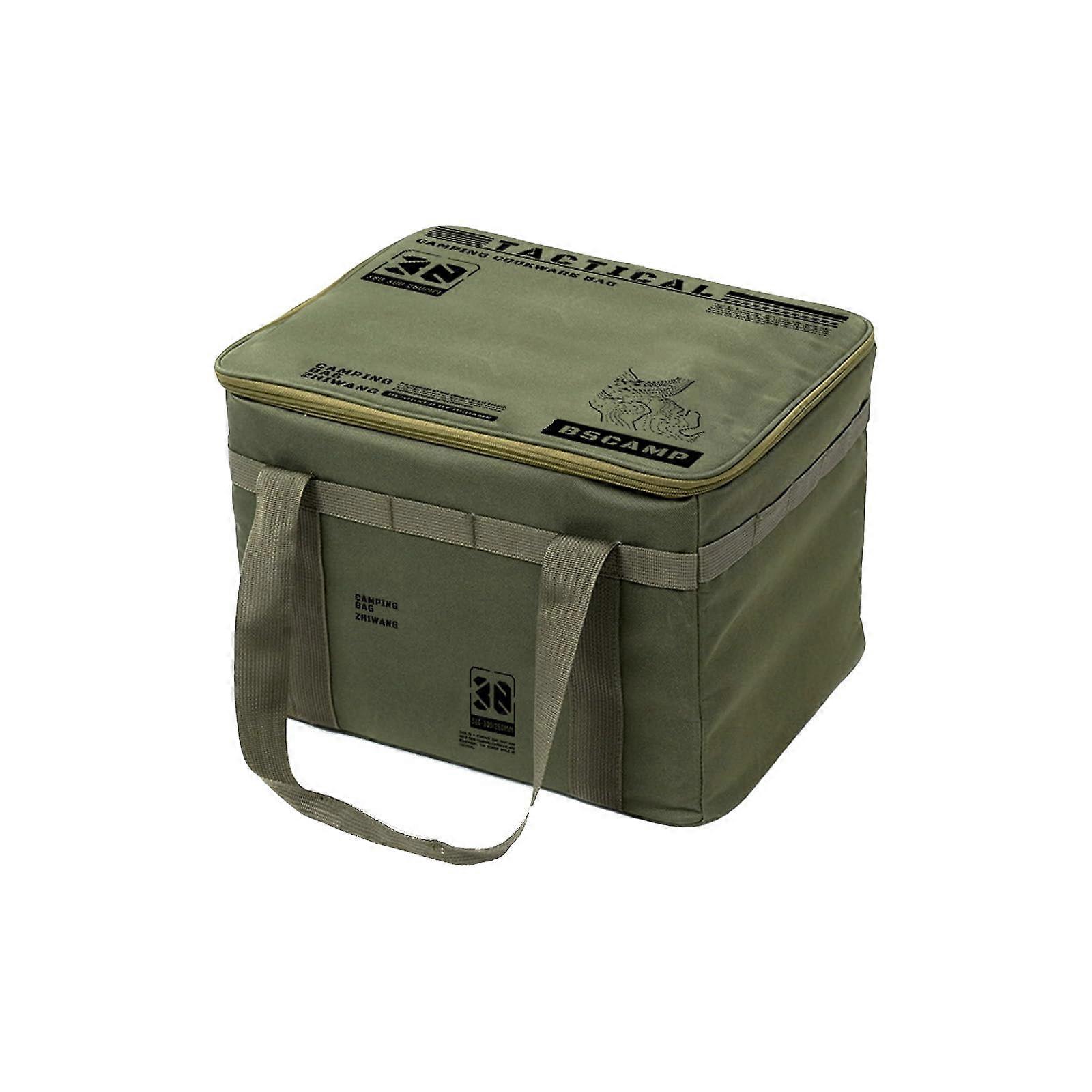Weatherproofs Storage Box Oxford Fabric Texture Adjustable Carrying Straps Camping Storage Container Outdoor Picnics