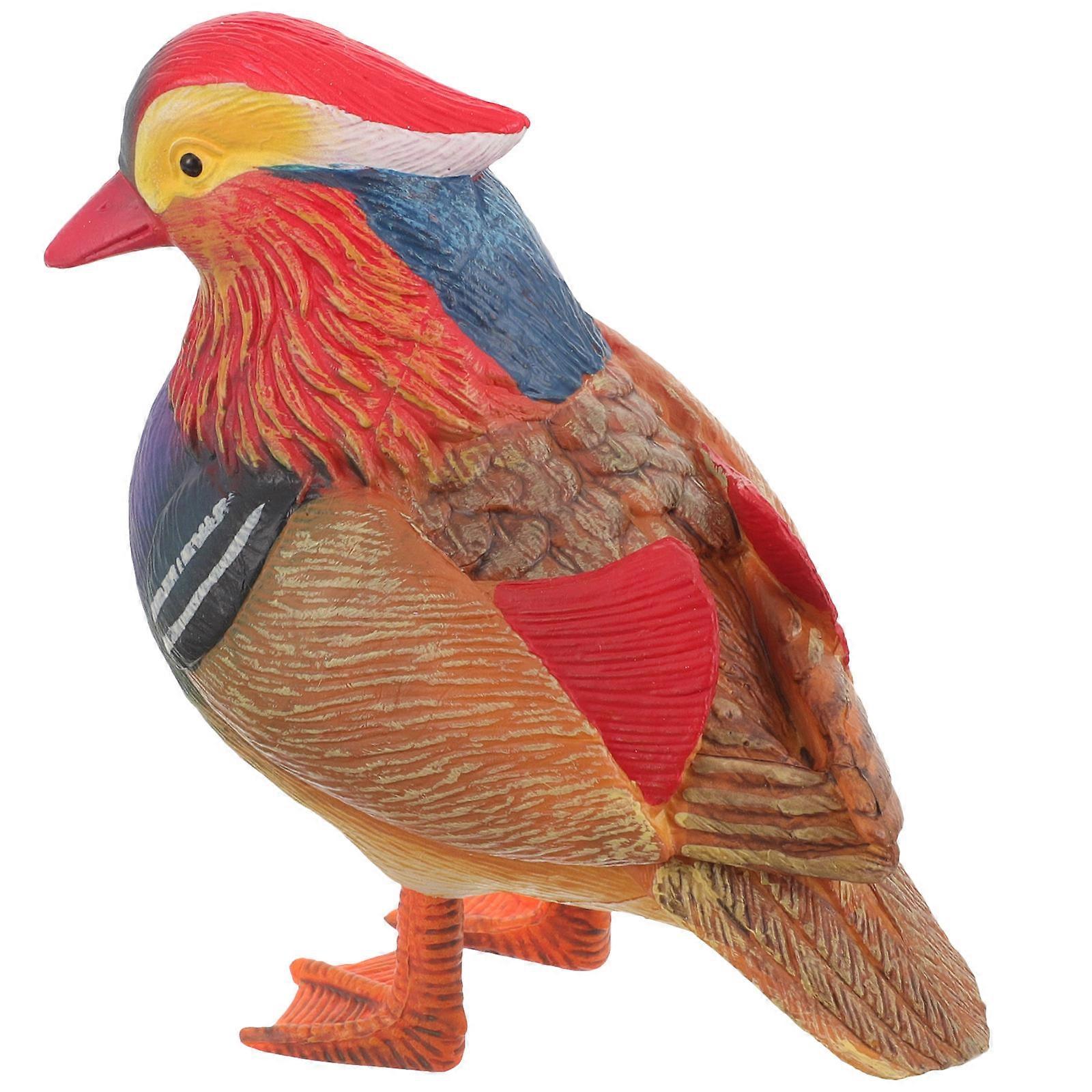 Bird Decoration Simulation Bird Craft Ornament 5Pcs Plastic Artificial Birds
