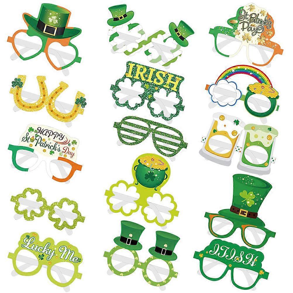 Patrick Party Eyewear St Patricks Day Accessories for 75Pcs